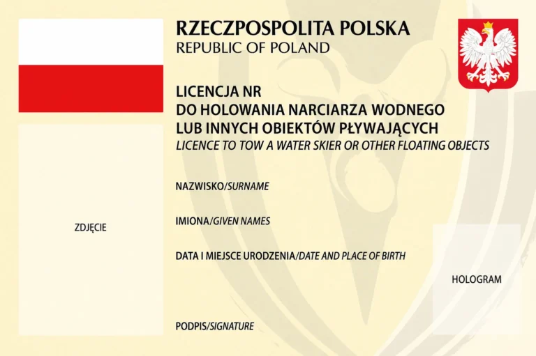 Licencja Holowania Narciarza Wodnego Innych Obiektow Plywajacych - MOON BOAT
