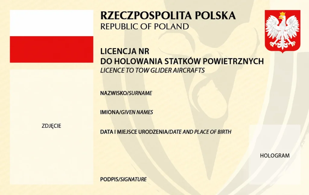 Licencja Holowanie Statkow Powietrznych